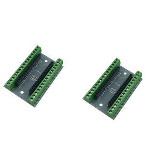 2pcs Arduino Nano Screw Terminal Shield Breakout Board Expansion Adapter USA - Picture 1 of 3