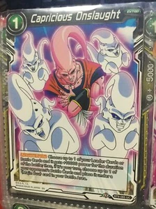 Capricious Onslaught BT9-085 UC - Negro - Dragonball Super TCG - Imagen 1 de 1