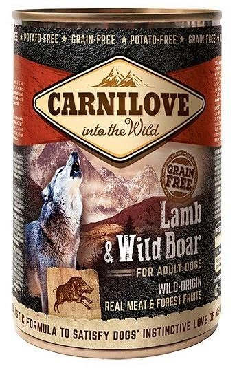 8595602529315 CARNILOVE Into the Wild Lamb&Wild Boar - Nassfutter für Hunde  - Bild 1 von 1