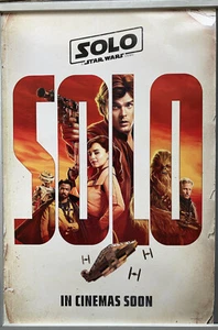 Cinema Poster: SOLO A STAR WARS STORY 2018 (Advance One Sheet) Emila Clarke - Picture 1 of 1