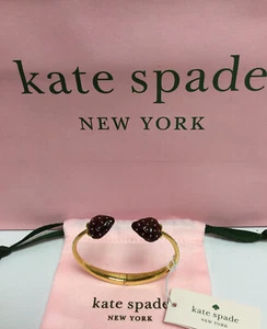 NUEVO CON ETIQUETAS Kate Spade Nueva York Picnic Tous Frutado Fresa Puño Brazalete Nuevo - Imagen 1 de 12