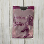 Silkies Womens Size 2xl Dark Brown Microfiber Tights Pantyhose New