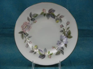 Royal Worcester June Garland Pattern Bread and Butter Plate(s) - Picture 1 of 3