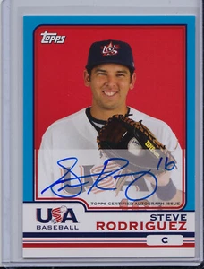 Steve Rodriguez 2010 Topps Chrome Team USA Auto Autograph Card USA-19 - Picture 1 of 2