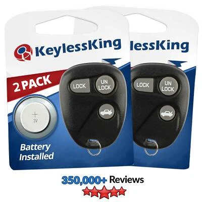2 New Replacement Keyless Entry Remote Key Fob Car Trunk Control for 16245100-29 Foto 1 de 4
