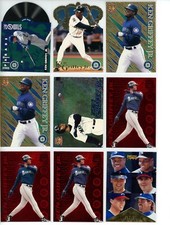 Ken Griffey Jr. Mariners 1995 - 1996 YOU PICK Insert and Parallel Selection!