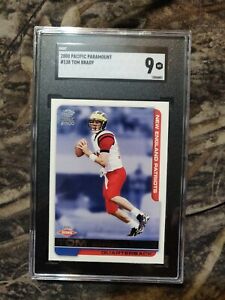 2000 Pacific Paramount Tom Brady SGC 9