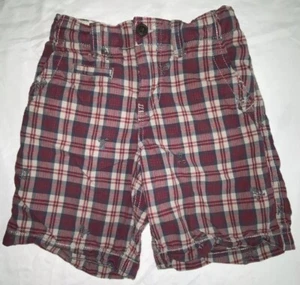 Vintage GapKids Boys Plaid Shorts  Size 7 Adjustable Waist - Picture 1 of 7