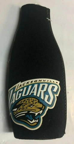 Jacksonville Jaguars NFL Kolder Bottle Cooler Neoprene Zip up Suit Cover