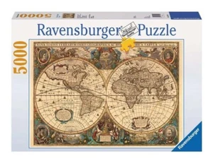 NEW Ravensburger Jigsaw Puzzle 5000 Pieces 17411 Antique World Map - Imagen 1 de 4
