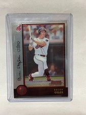1998 Bowman Chrome BRIAN GILES - "Blank Back" or "Silverback"