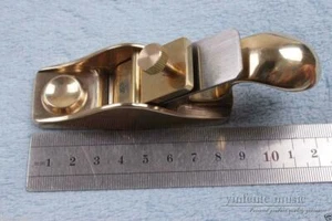 New Brass Plane tool luthier authentic tools Flat bottom Plane Steel Blade - Picture 1 of 6
