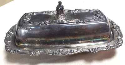 Plato de mantequilla vintage/antiguo georgiano de Wallace 1306 Foto 1 de 4