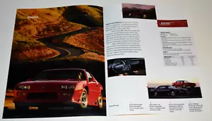 1991 CHEVY CAMARO RS Z28 25TH ANNIVERSARY ORIGINAL DEALER PRESS FOLDOUT POSTER - Picture 1 of 4
