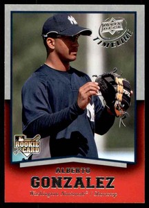 2008 Upper Deck Timeline Alberto Gonzalez RC RC #59