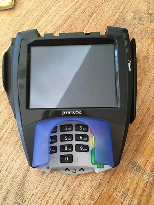 Equinox L5300 Credit Card Payment Terminal No Power Adapter No Stylus - Image 1 of 4