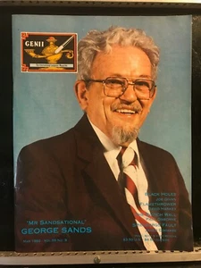 Revista George Sands Sandsational Genii Magicians Mar 1992 Contenido Página Foto - Imagen 1 de 3