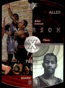 1999-00 Upper Deck SP Authentics Die Cut Allen Iverson Philadelphia 76ers #30