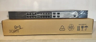 3Com Baseline Switch 2916-SFP Plus NUOVO - Imagen 1 de 4