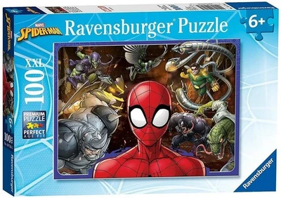 NUEVO Rompecabezas Ravensburger 100 piezas XXL 6+ edades Spider-Man Foto 1 de 2