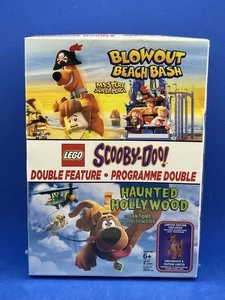 Scooby-Doo! Double Feature: Blowout Beach Bash & Haunted Hollywood (DVD, sealed) - Imagen 1 de 2