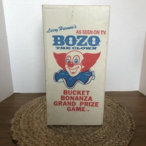 VINTAGE BOZO Bucket Bonanza Grand Prize Game (Box Buckets & Strap only) - Picture 1 of 4