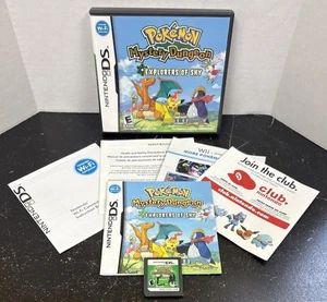 Nintendo DS Pokémon Mystery Dungeon: Explorers of Sky -CIB/Tested/Excellent Cond - Picture 1 of 15
