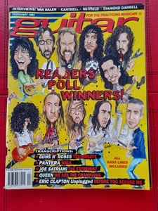 Guitar Magazine February 1993, ( Vol 10, No 4 ) Diamond Darrell, Steve Hackett, - Bild 1 von 5