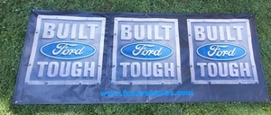 Original Dealership Built Ford Tough Vinyl Banner 4 Foot By 10 Foot - Picture 1 of 1