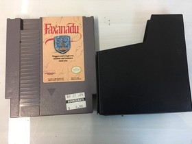 Faxanadu (Nintendo NES, 1989) Authentic Game Cartridge & Dust Sleeve