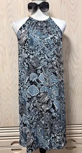 Vestido MICHAEL Michael Kors Paisley Spa Azul. Talla XS. Totalmente nueva. - Imagen 1 de 18