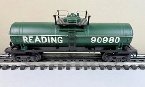 K-LINE SINGLE DOME GREEN TANK CAR - READING 90980 - NO BOX **FREE SHIPPING** - Picture 1 of 10