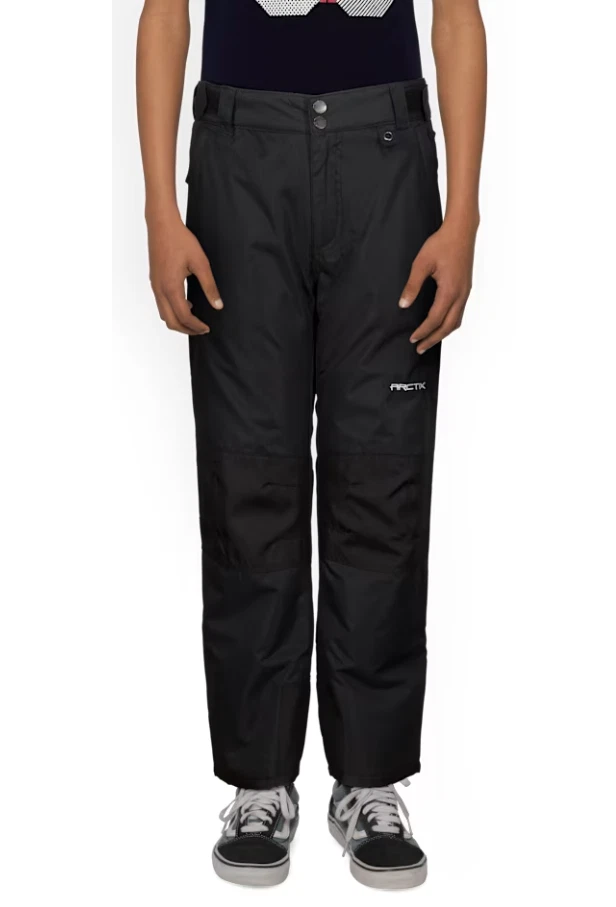 ARCTIX Youth Snow Pants Reinforced Knees and Seat Large Black Mr7 806-10