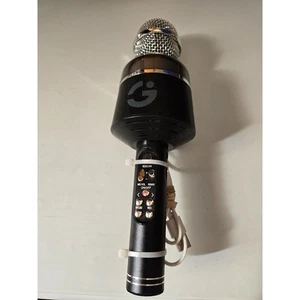 Wireless Bluetooth Karaoke Microphone with Neon Lights - Picture 1 of 4