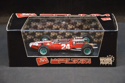 BRUMM 1/43 FERRARI 158 GP STATI UNITI 1965 BOB BONDURANT LIMITED EDITION R321B - Immagine 1 di 3