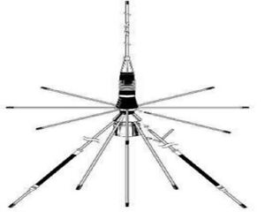 DISCONE BROAD SCANNER PLUS CB TX BASE ANTENNA UHF VHF 25 TO 1300 MHZ PLEASE READ