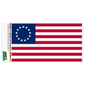 Betsy Ross 1776 American Flag Automotive Car Refrigerator Locker Vinyl Magnet - Picture 1 of 3
