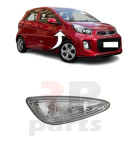 FOR KIA PICANTO 2011 - 2021 NEW SIDE INDICATOR REPEATER LAMP CLEAR RIGHT O/S - Imagen 1 de 7