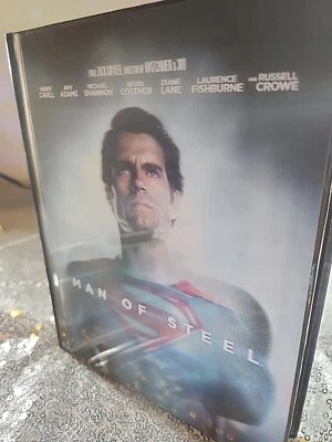 Man of Steel (Blu-Ray DVD 2013, 3-Disc Set) Target Exclusive Lenticular Digibook - Image 1 of 4