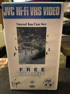JVC hi-fi VHS video tape music video clips Sound you can See Virgin Vision 1989 - Picture 1 of 3