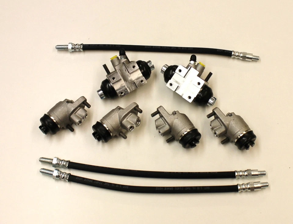 CAR SET 6 WHEEL BRAKE CYLINDERS & BRAKE HOSES FORD CONSUL & ZEPHYR MK1 1951-1955 - Image 1 of 1