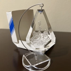 Vintage HENCO Christmas  Teardrop Carolers ORNAMENT W/ Stand & Box - Picture 1 of 6