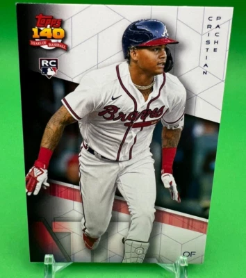 2021 Topps Archives - 2091 Topps #287 Cristian Pache Rookie RC Atlanta Braves - Image 1 of 2