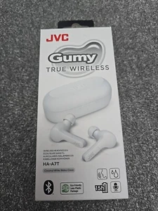 JVC  GUMY True Wireless Earphones HA-A7T -  White - Brand New In Box - Picture 1 of 5