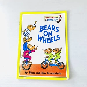 Bears On Wheels Berenstain Bears Stan Jan Berenstain Paperback Learn To Read - Picture 1 of 9