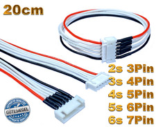 2S 3S 4S 5S 6S Balancerkabel Kabel Ladekabel JST-XH XH Lipo Akku 20cm RC 24AWG