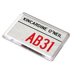 FRIDGE MAGNET - Kincardine O'Neil AB31 - UK Postcode