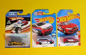 Hot Wheels '07-'25 Honda Civic, Odyssey & Designers Challenge 3pc Lot - Picture 1 of 5