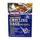 Best Grill and Oven Cooking Bags Wrap Extra Heavy Duty Foil 4 Count Cook New
