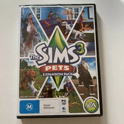 *New Sealed* The Sims 3 - Pets Expansion Pack - PC Game - Image 1 of 2